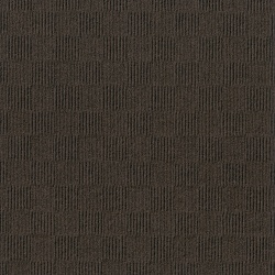 Foss Floors Crochet Peel & Stick Carpet Tiles, 24" x 24", Mocha, Set Of 15 Tiles