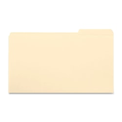 Smead® File Folders, 1/3 Cut, Legal Size, Right Tab Cut, Manila, Box Of 100