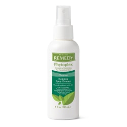 Medline Remedy Phytoplex Hydrating Vanilla Spray Cleanser, 4 Oz, Pack Of 24