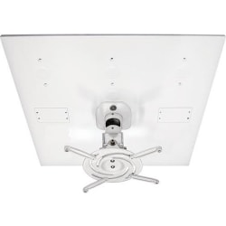Amer AMRDCP100KIT - Mounting kit (ceiling plate, interface bracket) - for projector - aluminum, steel