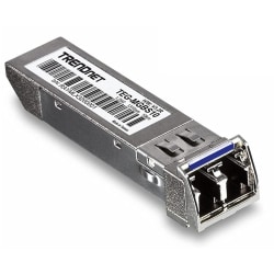 TRENDnet SFP to RJ45 Mini-GBIC Single-Mode LC Module; TEG-MGBS10;  - TEGMGBS10
