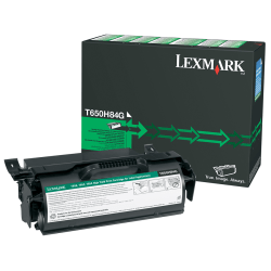 Lexmark™ T650H84G Remanufactured High-Yield Black Toner Cartridge