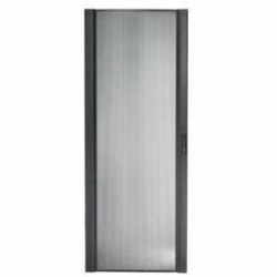 APC NetShelter SX 48U 750mm Wide Perforated Curved Door Black  Black  48U Rack Height  85.9"H x 29.5"W x 1.4"D
