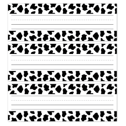 Creative Teaching Press Name Plates, Farm Friends Cow Print, 36 Per Pack, Set Of 3 Packs