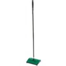 Bissell Commercial BG25 Metal Manual Sweeper, 8"L x 8-1/2"W x 5/8"D, Green
