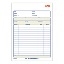 Adams® Carbonless Order Books, 5 9/16" x 7 15/16", Pack Of 50 Forms