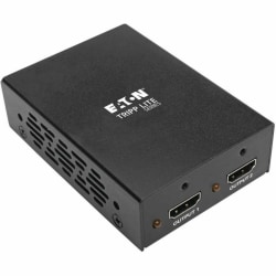 Eaton Tripp Lite series 2-Port 4K 3D HDMI Splitter, HDMI, HDCP 2.2, Ultra HD 4K x 2K Audio/Video, 3840x 2160 @ 60 Hz, HDR, TAA - B118002UHD2