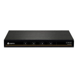 Vertiv Cybex SC900 Secure KVM | Dual Head | 8 Port Universal and DPP | NIAP version 4.0 Certified - Secure Desktop KVM Switches | Secure KVM Switch | Dual Head | NIAP Certified | Secure Keyboard