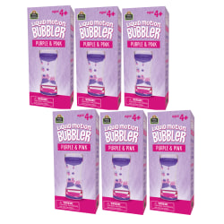 Teacher Created Resources Liquid Motion Bubbler, Purple & Pink, Pack Of 6