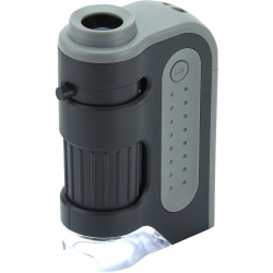 Carson MicroBrite Plus MM-300 Compound Microscope - 60x to 120x - LED Illumination - Monocular Head