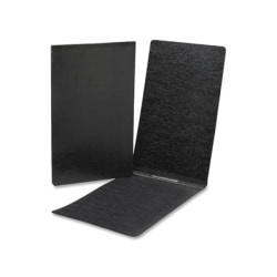 Smead® Color Pressboard Binder Covers, 8 1/2" x 14", 60% Recycled, Black