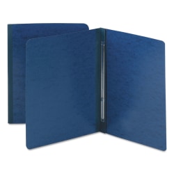 Smead® Color Pressboard Binder Covers, 8 1/2" x 11", 60% Recycled, Dark Blue