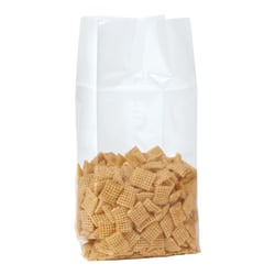 Office Depot® Brand 1.5 Mil Gusseted Polypropylene Bags, 8" x 4" x 18", Clear, Case Of 1000