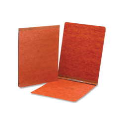 Smead® Color Pressboard Binder Cover, 8 1/2" x 11", 60% Recycled, Red