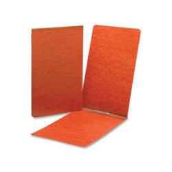 Smead® Color Pressboard Binder Covers, 8 1/2" x 14", 60% Recycled, Red