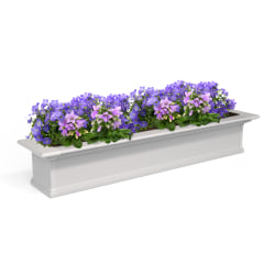 Mayne Yorkshire Window Box Planter, 5', White