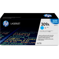 HP 309A, Cyan Original Toner Cartridge (Q2671A)
