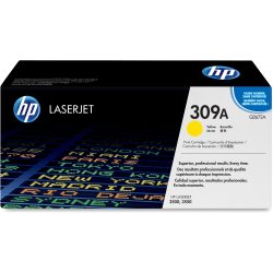HP 309A, Yellow Original Toner Cartridge (Q2672A)