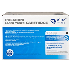 Elite Image™ Remanufactured Black MICR Toner Cartridge Replacement For HP 55A, CE255A