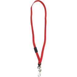Partners Brand Breakaway Lanyards, 38", Red, Case Of 24
