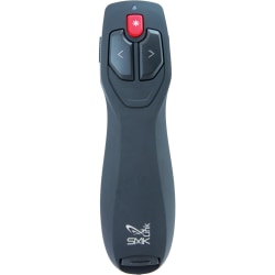 SMK-Link RemotePoint Ruby Pro Wireless Presentation Remote Control with Red Laser Pointer (VP4592) - Wireless PowerPoint Remote with red laser pointer, a 70-foot range and no learning curve (macOS & WIndows)