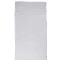 JAM Paper® Tyvek® Open-End 13"H x 10"W x 2"D Envelopes, Peal & Seal Closure, White, Pack Of 100 Envelopes