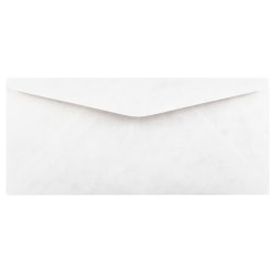 JAM Paper® #9 Tyvek Envelopes, Gummed Closure, White, Pack Of 50