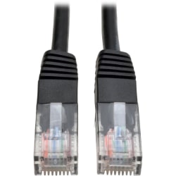 Eaton Tripp Lite Series Cat5e 350 MHz Molded (UTP) Ethernet Cable (RJ45 M/M), PoE - Black, 4 ft. (1.22 m) - N002004BK