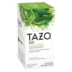 Tazo® Zen Tea Bags, Box Of 24