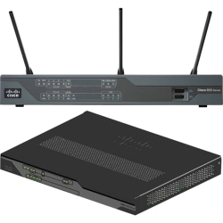 Cisco 896VA Gigabit Ethernet Security Router with SFP and VDSL/ADSL2+ Annex B - 9 Ports - 8 RJ-45 Port(s) - Management Port - 1 - 512 MB - Gigabit Ethernet - ADSL2+ - Desktop
