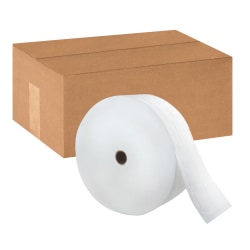 LoCor 2-Ply Jumbo Toilet Paper, 1200' Per Roll, Pack Of 12 Rolls