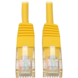 Eaton Tripp Lite Series Cat5e 350 MHz Molded (UTP) Ethernet Cable (RJ45 M/M), PoE - Yellow, 6 ft. (1.83 m) - N002006YW