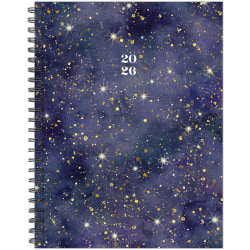 2026 Willow Creek Press Softcover Weekly/Monthly Planner, 6-1/2" x 8-1/2", Starry Night, January To December, 56691