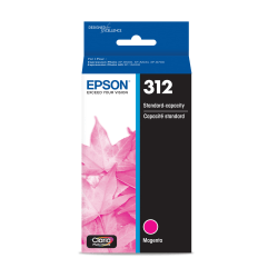 Epson® 312 Claria® Photo Magenta Ink Cartridge, T312320-S
