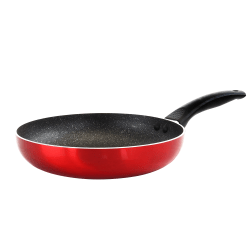 Oster Merrion Aluminum Frying Pan, 9-1/2", Red