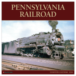 2026 Willow Creek Press Sports Monthly Wall Calendar, 12" x 12", Pennsylvania Railroad, January To December, 52365