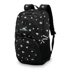 High Sierra Swoop Laptop Backpack With 17" Laptop Pocket, Black Floral