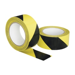 SKILCRAFT® Floor Safety Marking Tape, 2" x 108", Black (AbilityOne 7510-01-617-4251)