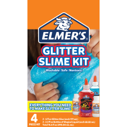 Elmer's® Slime Kit, Glitter Blue/Red