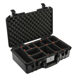 Pelican™ Air Protector™ Case With TrekPak™ Divider System, 7 1/2"H x 22"W x 14"D, Black