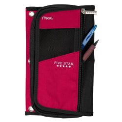 Five Star® Organizer Pencil Pouch, Assorted Colors (No Color Choice)
