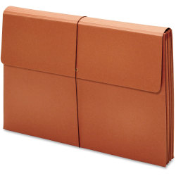 Pendaflex Tabloid Recycled File Wallet - 11"x17" - 875 Sheets Capacity - 3 1/2" Expansion - 19 pt. - Brown - 10% Recycled - B1060E