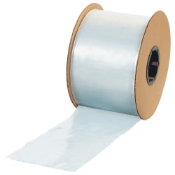 Partners Brand 2 Mil Poly Bags on a Roll, 4" x 12", Clear, Roll Of 1000