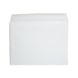 JAM Paper® Booklet Strathmore Wove Envelopes, 9" x 12", Gummed Seal, Strathmore Bright White, Pack Of 25