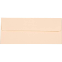 JAM PAPER® #10 Business Strathmore Envelopes, 4 1/8" x 9 1/2", Natural White Wove, Pack Of 25