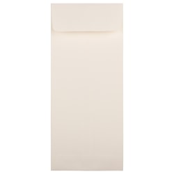 JAM Paper® Policy Envelopes, #11, Gummed Seal, Strathmore Natural White, Pack Of 25