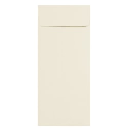 JAM PAPER #12 Policy Business Strathmore Envelopes, 4 3/4" x 11", Natural White Wove, Pack Of 25