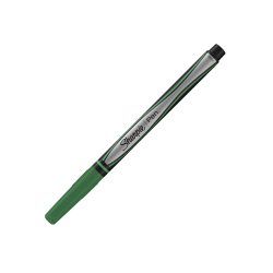 Sharpie® Pen, Fine Point, 0.4 mm, Green Barrel, Green Ink