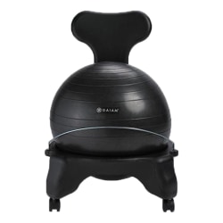 Gaiam Balance Ball Chair, Black