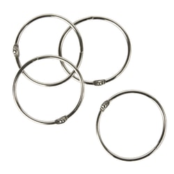 Office Depot® Brand Binder Rings, 2", Silver, Pack Of 25